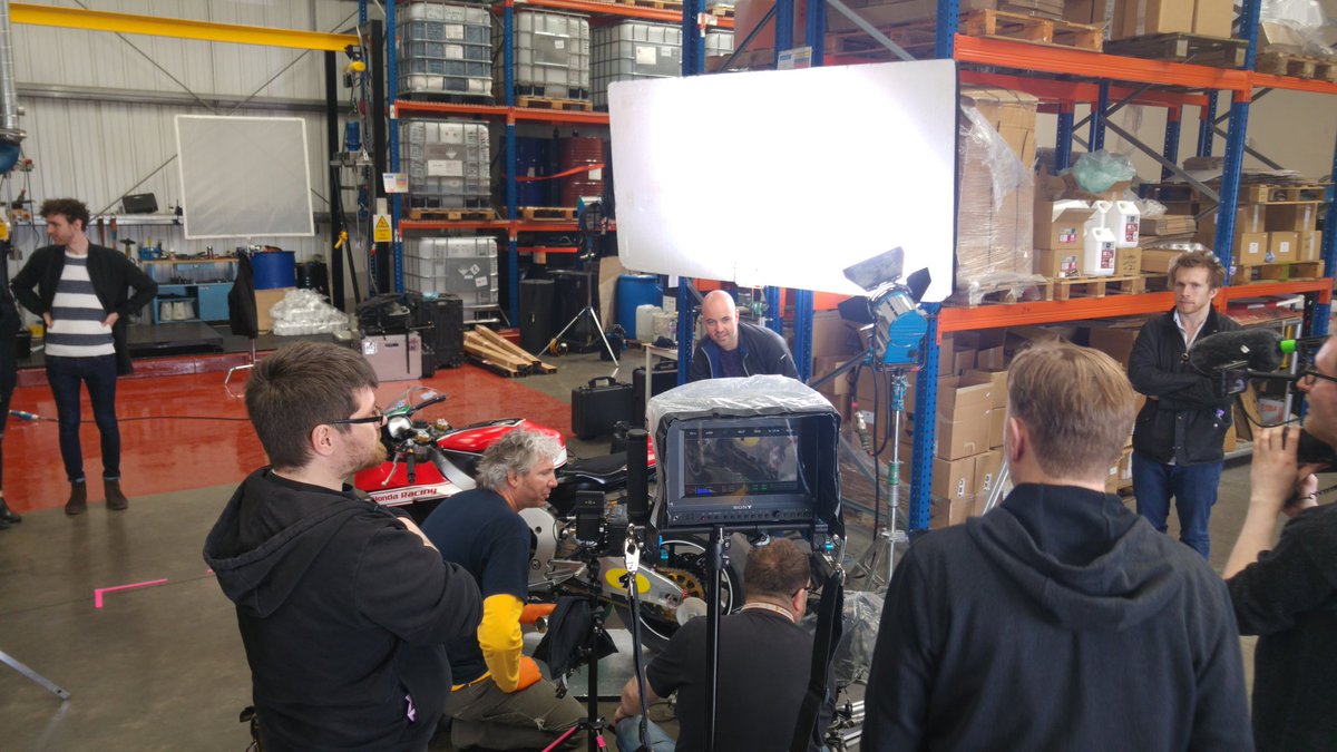 XCPPRO's tweet photo. Huge thanks to @TheEddChina for a long day filming. You're a legend Sir! #exceptionalstuff @GreenroomFilms @LewisEdinburgh @HondaRacingBSB https://t.co/b0PMXrwTJY