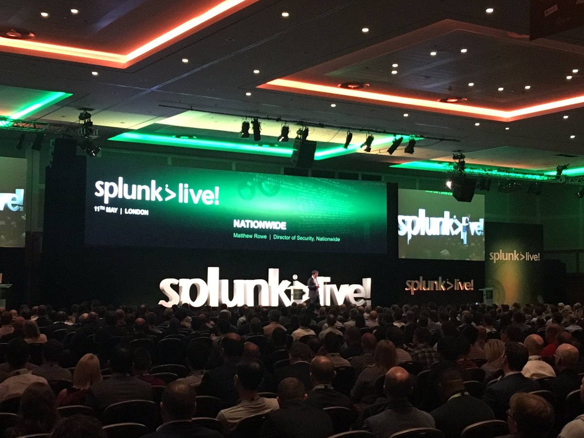 hanlon_james's tweet photo. Nationwide's Matt Rowe talks to the challenges of business alignment and security operations #splunkliveldn 2017 https://t.co/pz9sV1GbaS