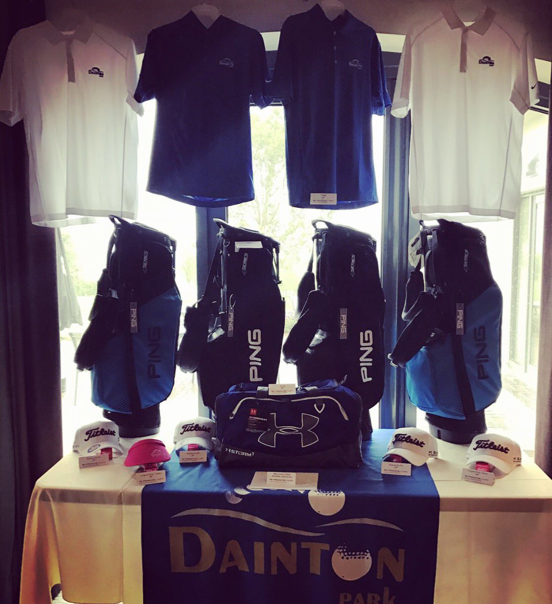 PKF Francis Clark (@pkffrancisclark) on Twitter photo We are at <a href="/Dainton_Park/">Dainton Park Golf</a> this morning for our #CharityGolfDay in aid of <a href="/MDUK_News/">Muscular Dystrophy UK</a> <a href="/ifightforjames/">I fight for James</a>...the raffle prizes are good to go! We are at <a href="/Dainton_Park/">Dainton Park Golf</a> this morning for our #CharityGolfDay in aid of <a href="/MDUK_News/">Muscular Dystrophy UK</a> <a href="/ifightforjames/">I fight for James</a>...the raffle prizes are good to go!