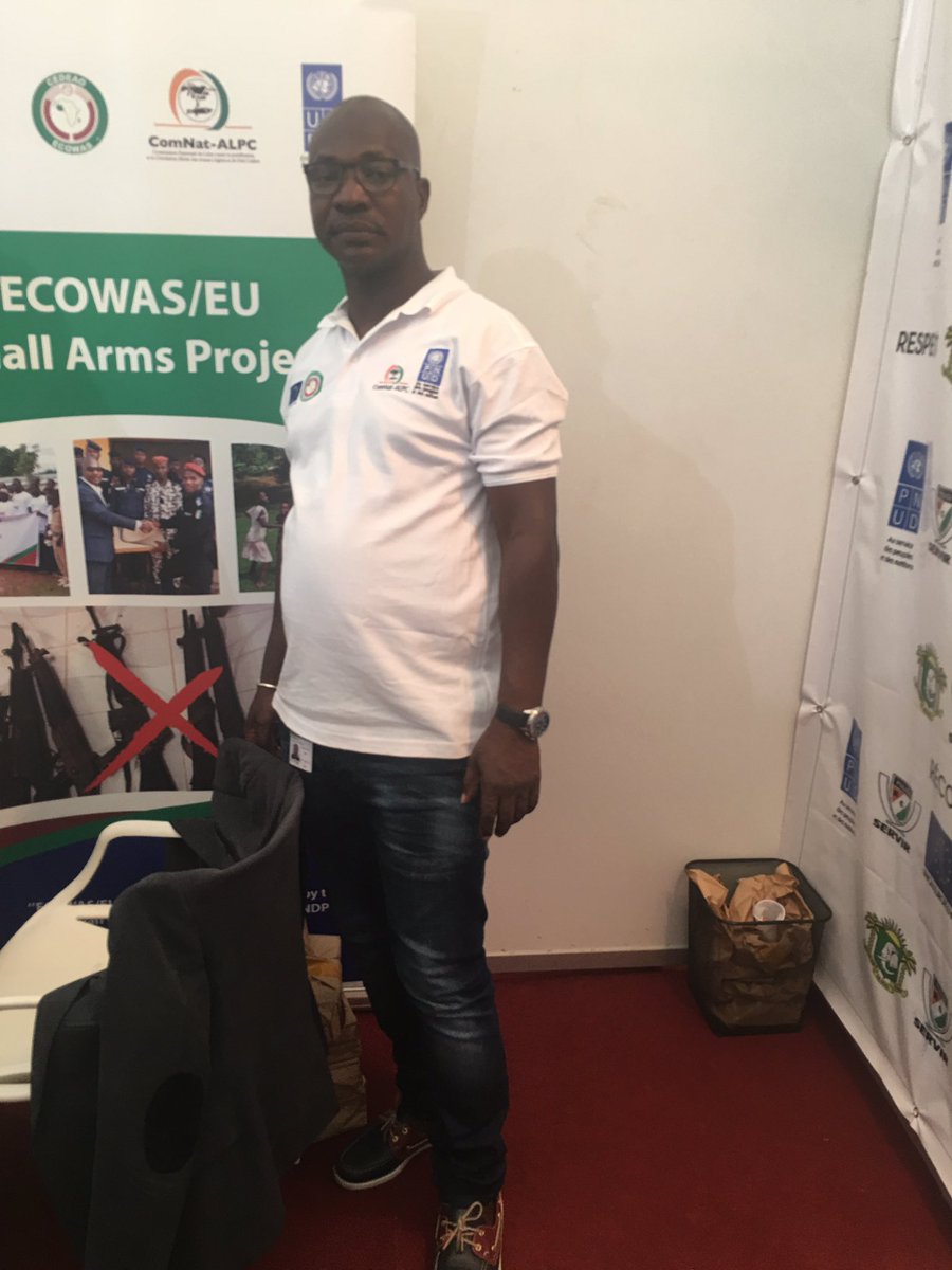 AliFofana15's tweet image. @UNDPAfrica Ecowas / EU Small Arms project attended Week of Europe in Côte d&apos;Ivoire Abidjan under leadership of SMT UNDP