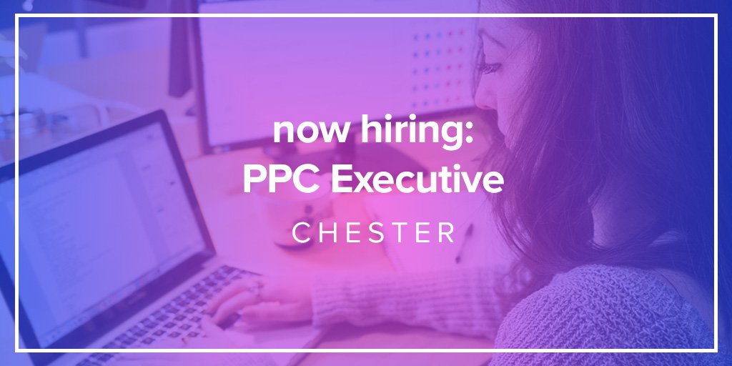 Want to work for Clicky? We're hiring! clicky.co.uk/careers/ppc-ex… #Chestertweets #marketingjobs #PPC #clickylife