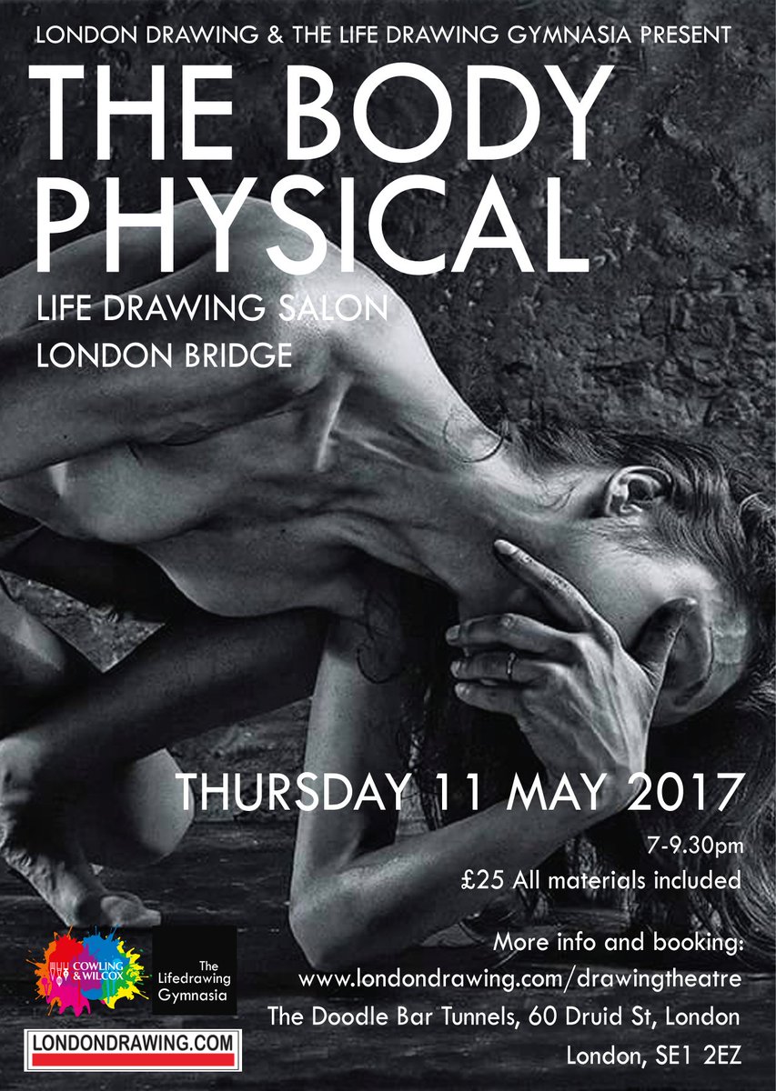thedoodlebar's tweet photo. Tonight! Multi-model life drawing salon @ the new #TESTBED1 Still a few spaces left. Come and draw. https://t.co/n2huIoq5ta #TheBodyPhysical https://t.co/DcD6BVvQs1