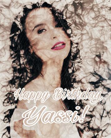 Happy birthday to our one and only Queen, Yassi Pressman - Mata. Tseret!

HappyBdayYASSI YASNERCookies 