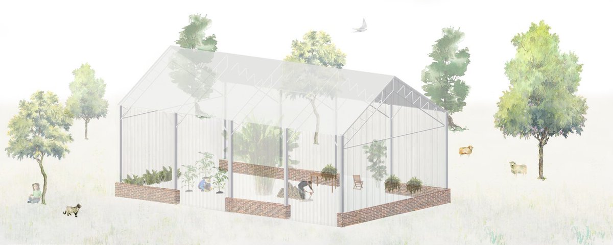 loivska's tweet photo. New sketch idea for a barn #greenhouse #orangerie 
more info on https://t.co/AYrzvrFV7C https://t.co/0Z1hM25IWV