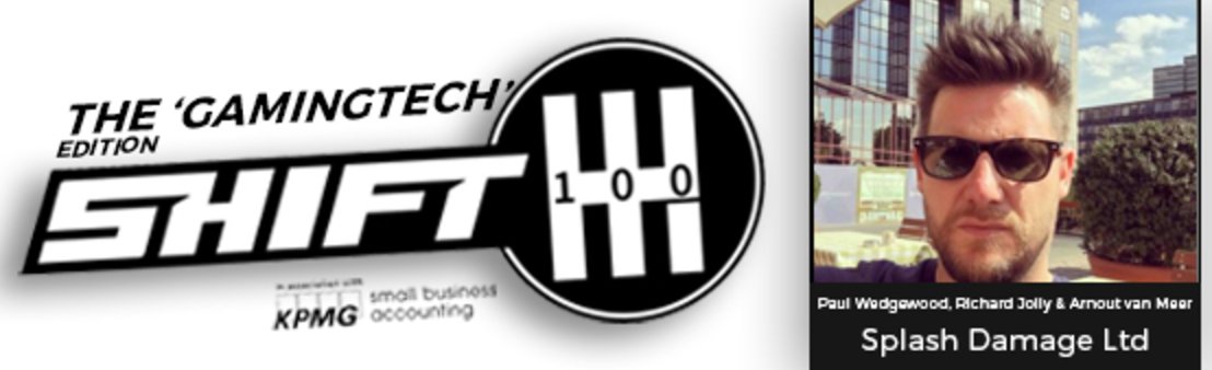 freshbusiness's tweet photo. Well done to @splashdamage founders Paul Wedgewood, Richard Jolly and Arnout van Meer on making the #Shift100 https://t.co/nlShJEmexU https://t.co/d9r5pvEbHW