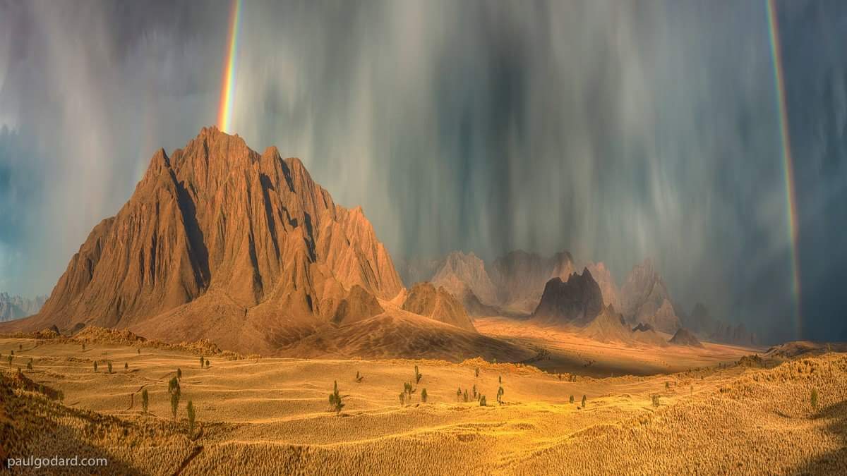 paulgodard's tweet photo. "Pot of Gold" is found at the end of the #rainbow but also at #changeyourperspective exhibition @nagn_namibia until 10 June #sharemynamibia https://t.co/0KtbmpPT8u