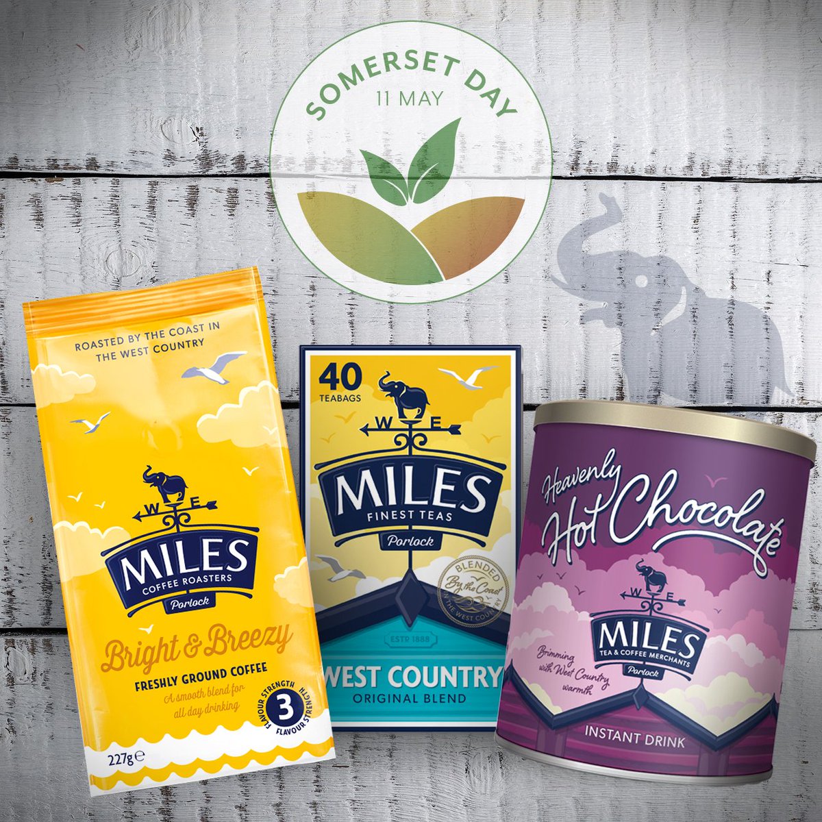 MilesTeaCoffee's tweet image. #WIN - simply RT&amp;amp;F to enter, show your support for #Somerset, take a moment to celebrate #SomersetDay today!
#Tea winner selected 15/5/17
