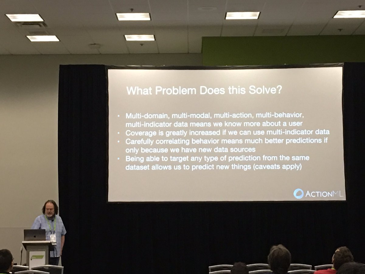 suneelmarthi's tweet photo. Presenting Multi-modal recommenders on GPU @occam #GTC17 @ApacheMahout https://t.co/wwQRYiF4st