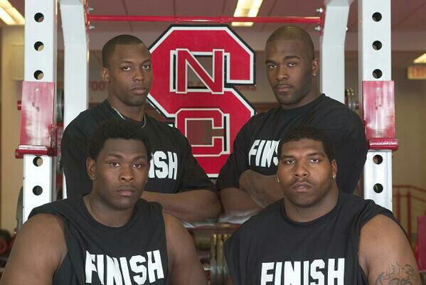 .<a href="/AlimMcneill/">Alim McNeill</a> I'm pretty sure you recognize this DLine. I'm also pretty sure they want you at #State!! #Pack2K18 🐺🐺