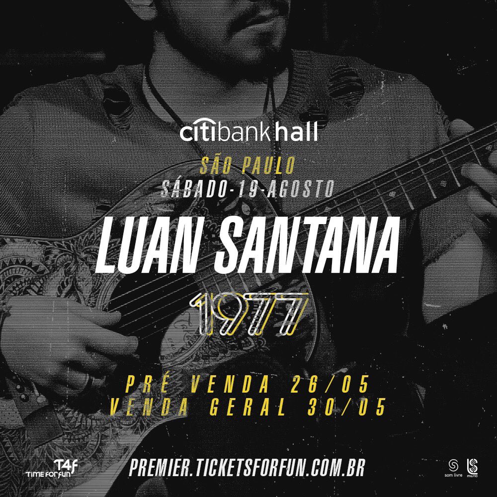 meusensels's tweet photo. Ah São Paulo! Agosto é nosso! #Turne1977 Dia 19/08 no Citibank Hall... https://t.co/6DRghMeuty by #LSLuanNossoAmor via @c0nvey https://t.co/50cIwoCal5