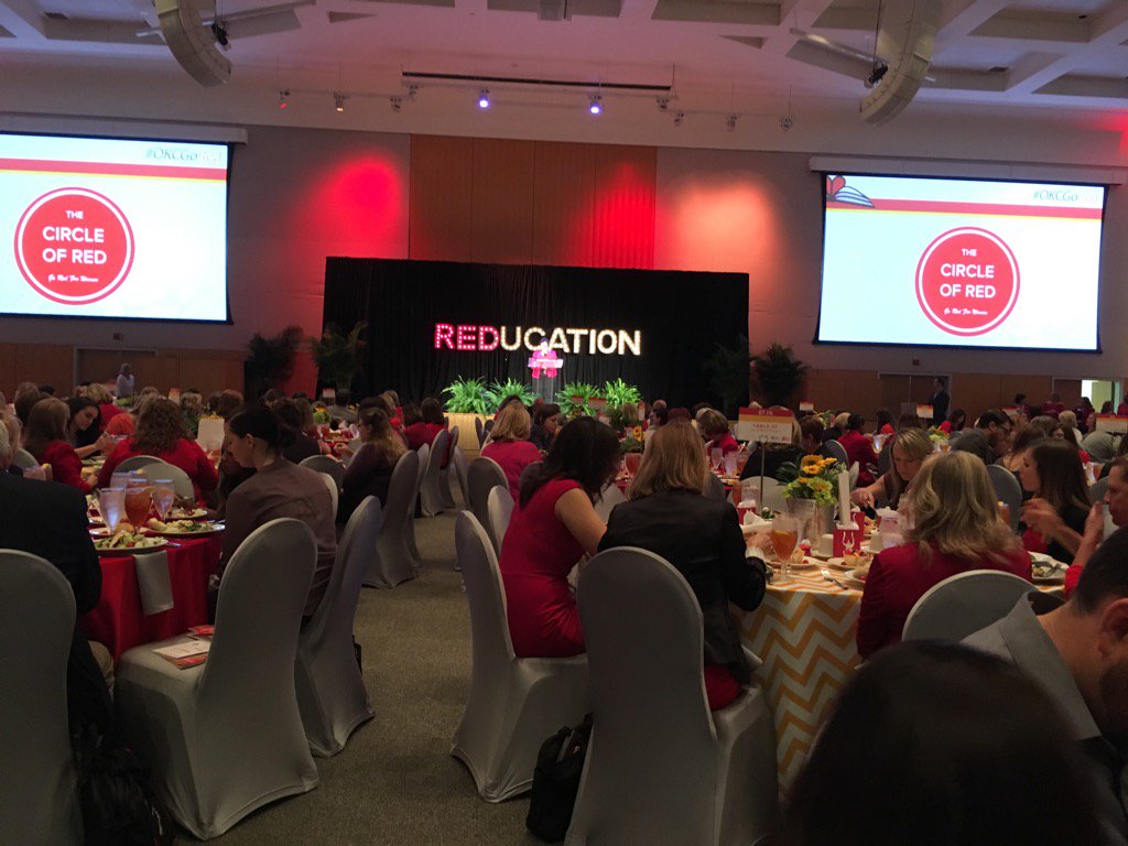 karan_ediger's tweet photo. Supporting the American Heart Okc Go Red for Women! #okcgored #splurgeokc https://t.co/QR0a679VnZ