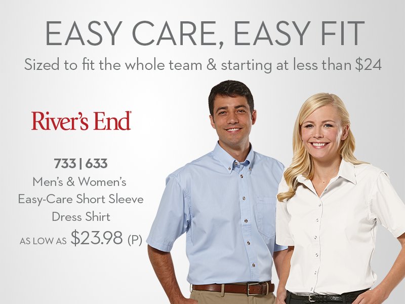 RiversEndTC's tweet photo. River's End dress shirts starting at less than $24! Shop now » https://t.co/7Qt6C955v2 https://t.co/WEEKuT3Zr8