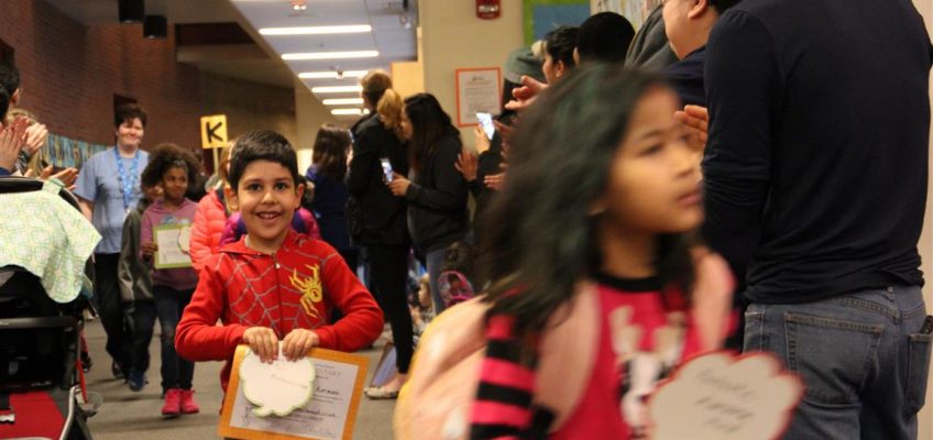 TheBSD405's tweet photo. ICYMI: ClapOuts celebrate character traits at Lake Hills. Learn more: https://t.co/3kPJjU7aXC https://t.co/DwPdnyW5VD