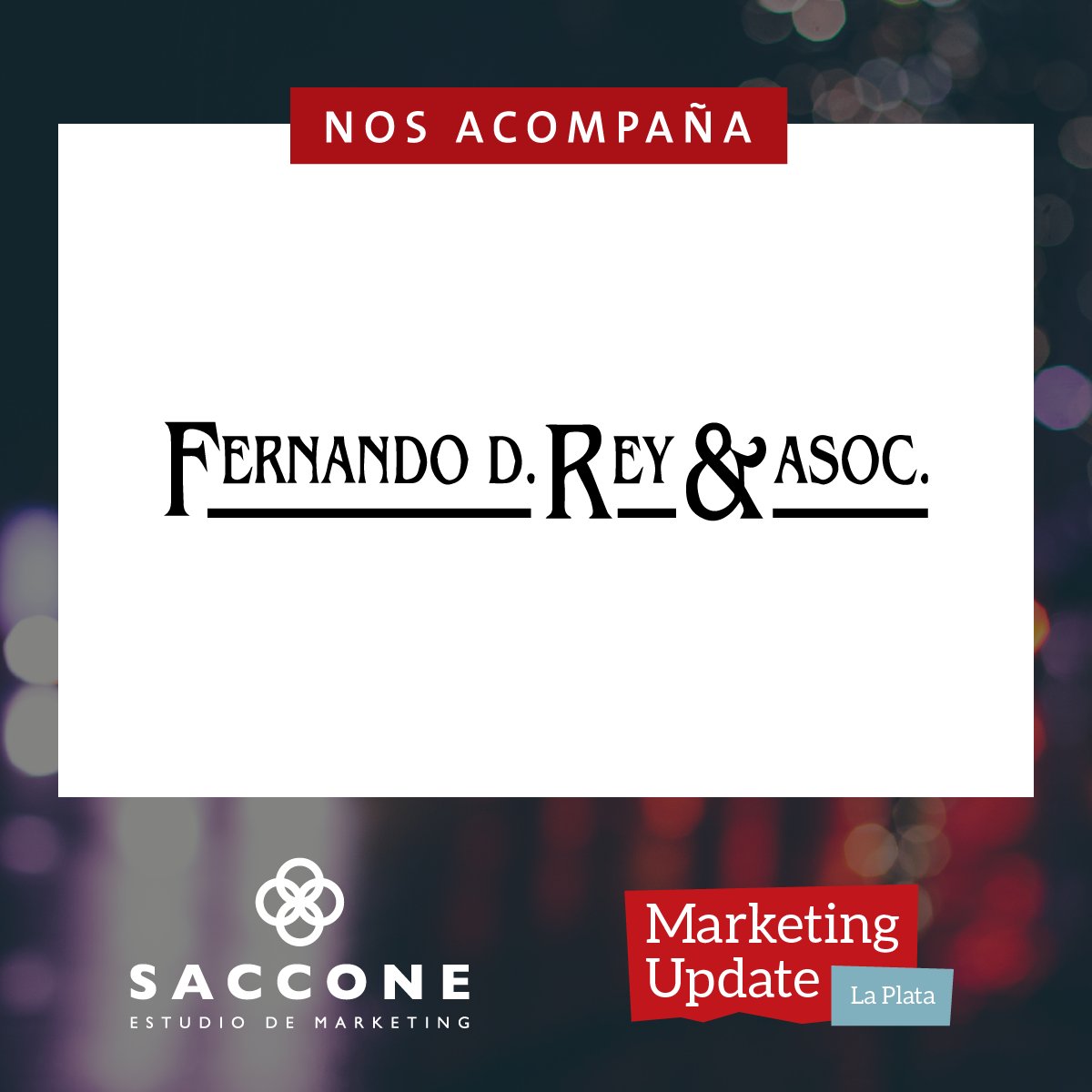 estudiosaccone's tweet photo. ¡Gracias Fernando Rey por estar con nosotros desde el primer #MarketingUpdateLP! https://t.co/iztpr0IRCt