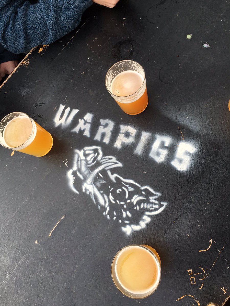 HopGate's tweet image. It begins... Pineal 6% Tired Hand Brewing #MBCC17