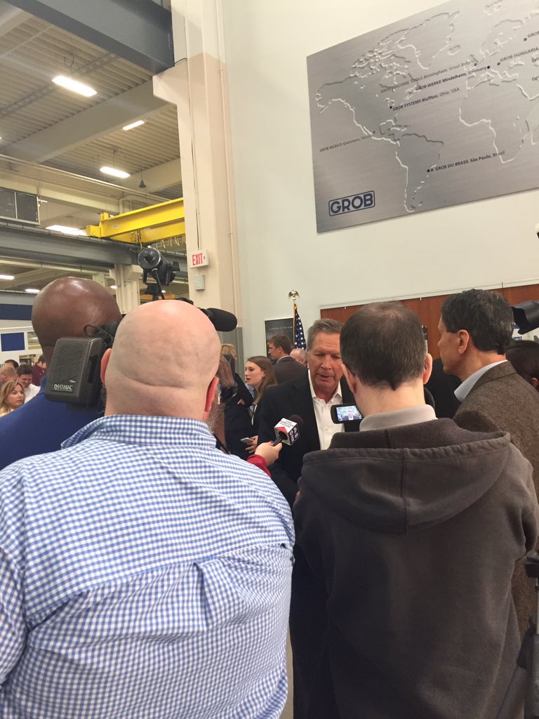 Great event and press gaggle in Bluffton talking about workforce reforms.