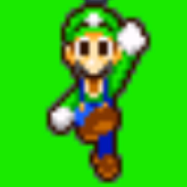 Luigi (skipping wonderfully, because Luigi is wonderful)