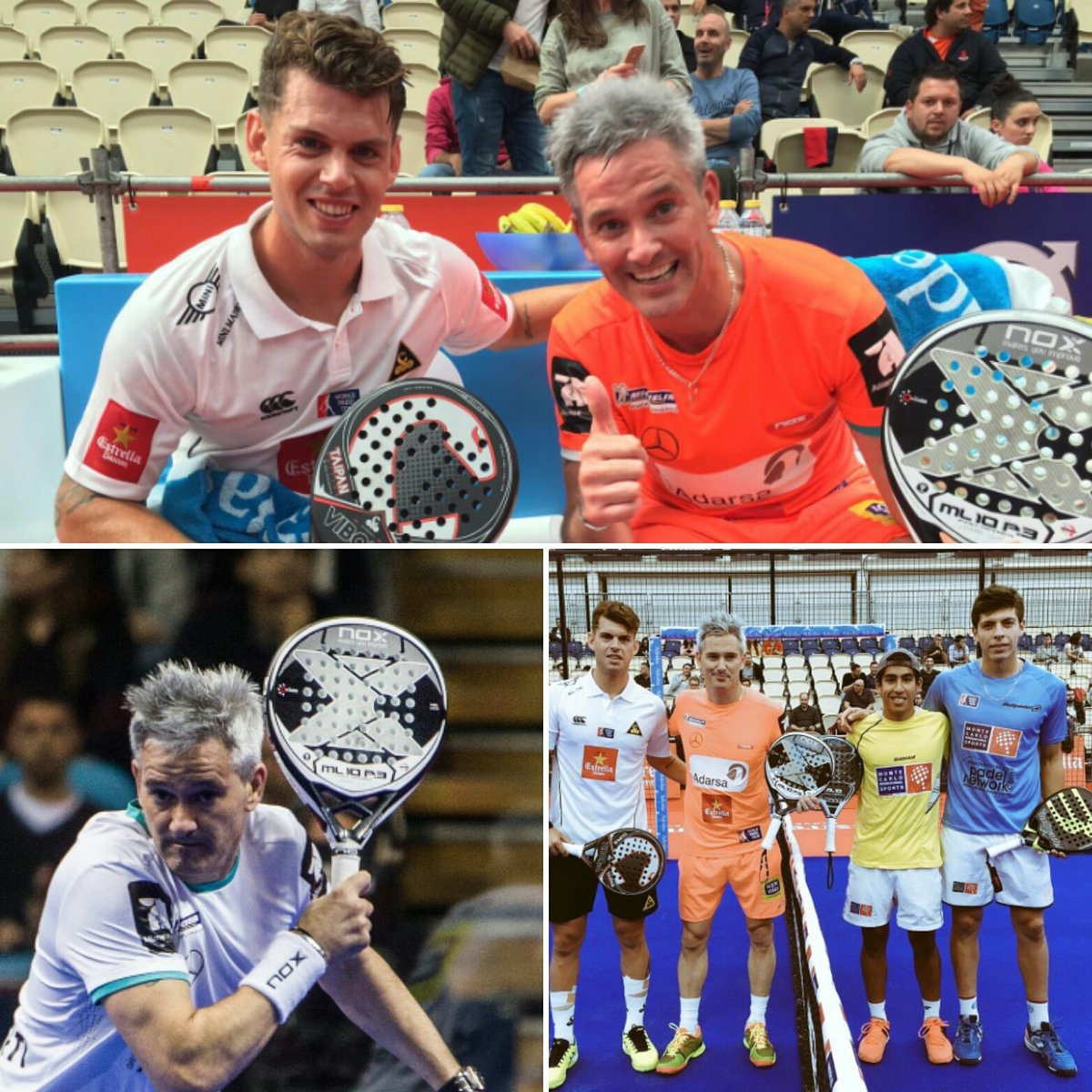 LosLamperti's tweet photo. Siiiiiuuuhhh!!! Victoria de Miguelito y Rami en octavos por 6/3 6/1 contra Tello-Chingotto. A por más equipo!! https://t.co/kBIjwhG3hO