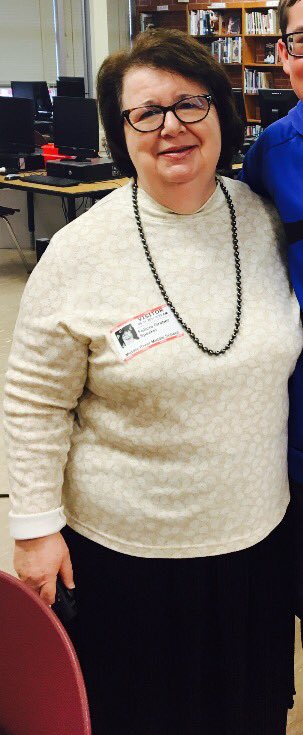 MRMSMrsObrien's tweet photo. Our students were honored to listen to the story of Mrs. Felicia Graber today, a child survivor of the Holocaust @MRMSlions https://t.co/e52PprcuAv