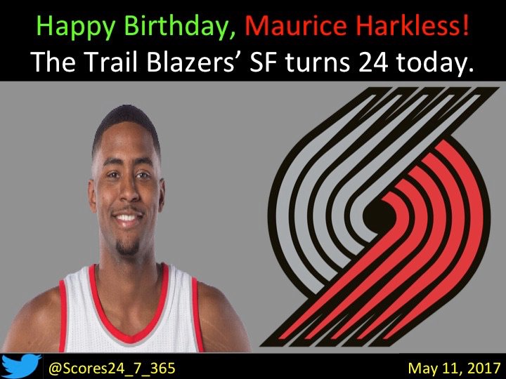  happy birthday Maurice Harkless! 