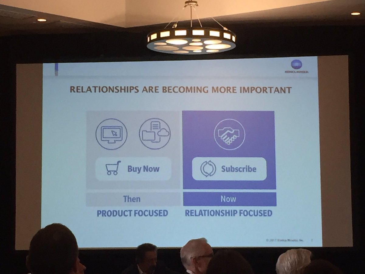<a href="/ricktaylor444/">Rick Taylor</a> its not about hardware but CAPABILITIES. Everything as a Service rules the Age of the Customer #XaaS #SummerECS <a href="/KM_Spotlight/">KM Spotlight</a>