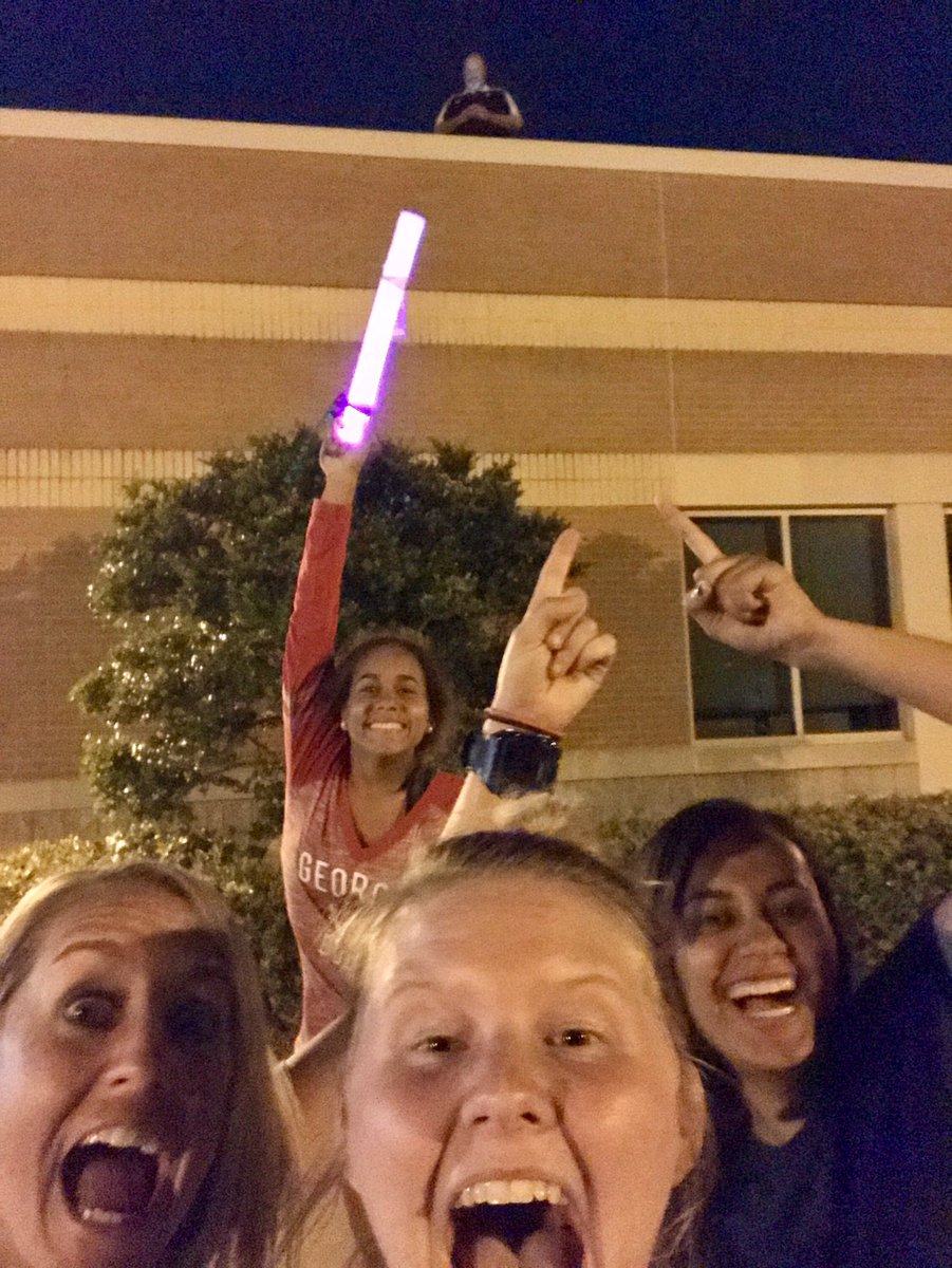 NHSRelayforLife's tweet photo. A huge shoutout to @norcrosssports for agreeing to spend the night on the roof after the school raised $1000 for Relay for Life! https://t.co/8QQCACTFJn