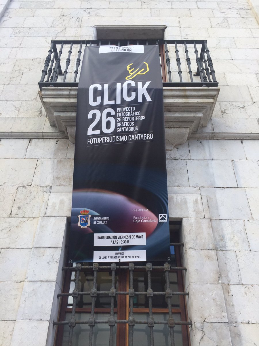 CLICK20FOTO's tweet photo. Seguimos abiertos de lunes a viernes de 10 a 14 y de 16 a 20 en El Centro Cultural de El Espolón en #Comillas para que paséis por #Click26 https://t.co/nIRwC4mUla