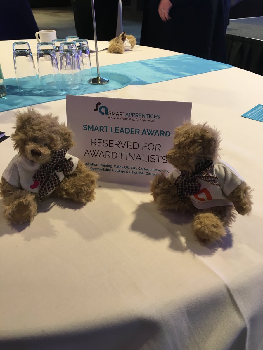 Aspiration_Ltd's tweet image. Here&apos;s some more pictures from the conference! Featuring the #sabear! #smartapprentices @smartassessor