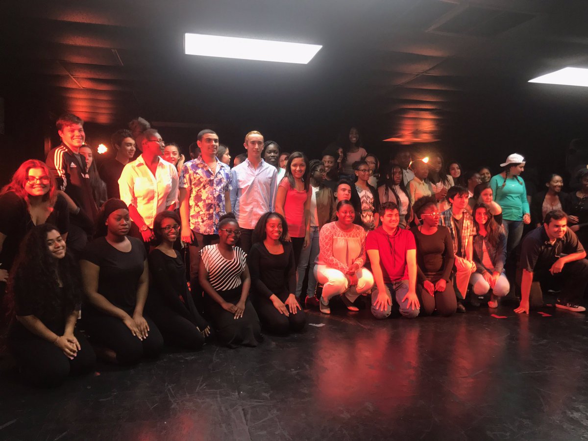 DramaPace's tweet photo. Drama Academy's Showcase &amp; 1st  night of readings in our Black box &amp; it was a success!❤️We loved sharing with our #PaceFamily @PaceSpartans https://t.co/EMtfQmIvEE