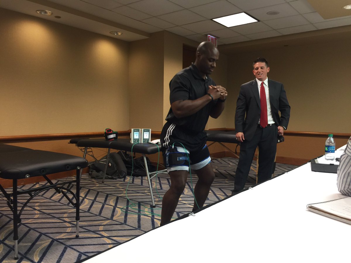 NBATA's tweet photo. Highlights from @thenbata educational session: visits from Ben Weatherford with ORS, @nba commissioner Adam Silver.
#NBATA #combine #chicago https://t.co/ek5jkyDr9s