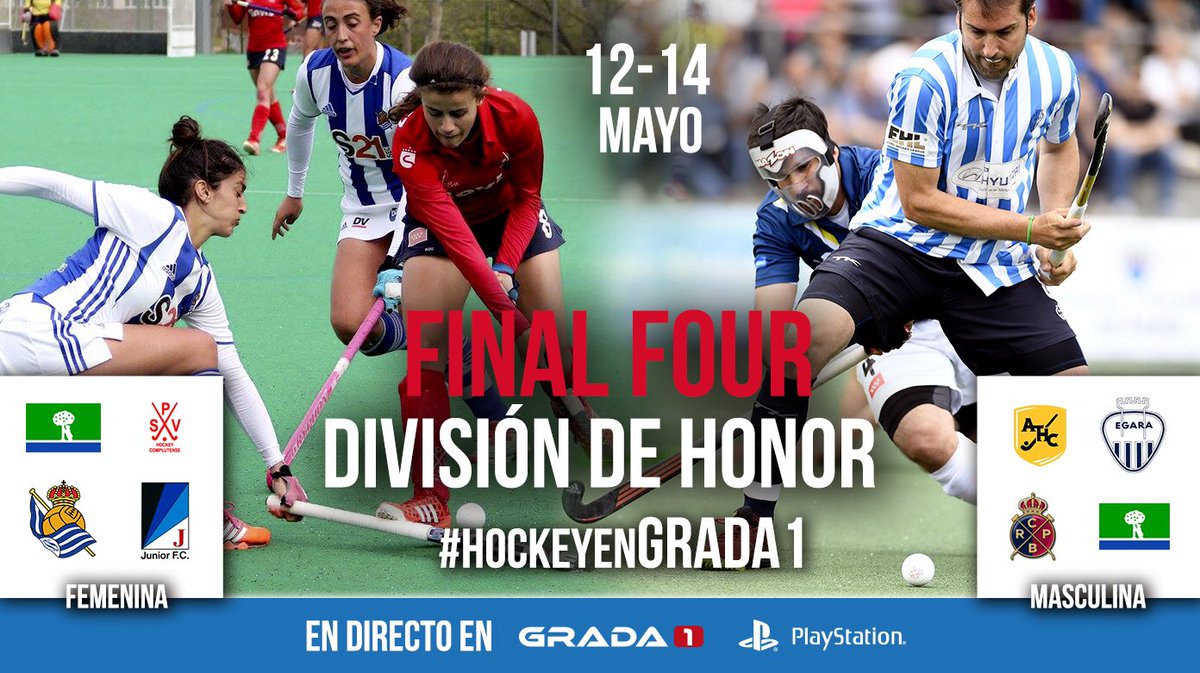 ccvmoficial's tweet photo. No te pierdas a nuestros equipos de #Hockey en la Final Four 🏑🏆 https://t.co/KNyfZDODwo