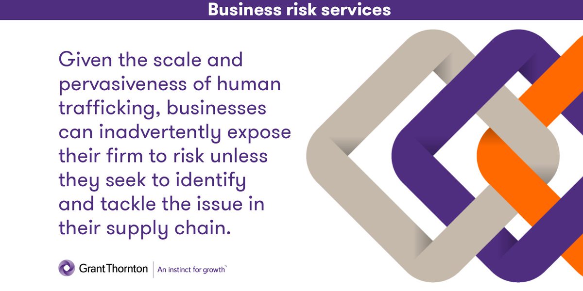 GrantThornton's tweet image. Find out how the financial services sector can help tackle human trafficking #protectvalue  grnt.tn/2pjTzxg