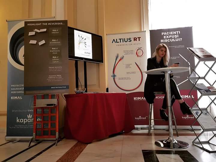 Kapamed1's tweet photo. At #SRATI Congress Sinaia, #Kapamed is waiting for you at the booth for presenting how you can prevent CVC Risks.
#CVCRISKS 
#NotWithAltius https://t.co/ddGV5hGcQH