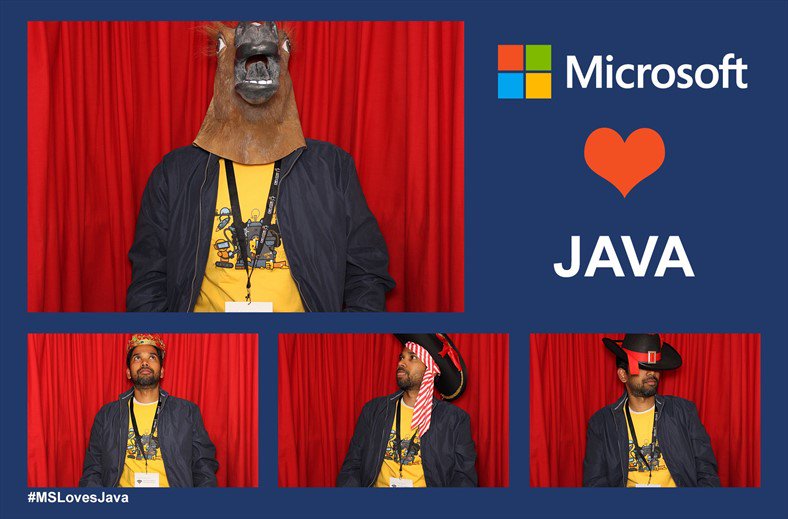 DevoxxUK's tweet photo. #MSLovesJava https://t.co/GVma3MVDZz
