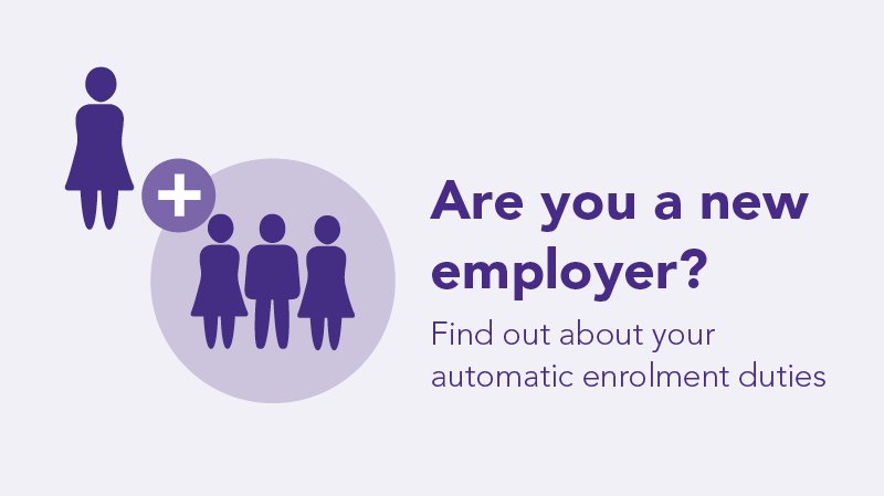 TPRgovuk's tweet photo. New employers, start thinking about your #autoenrolment responsibilities #BizHour https://t.co/A30yWLEx5U https://t.co/oFXjFbK9vO