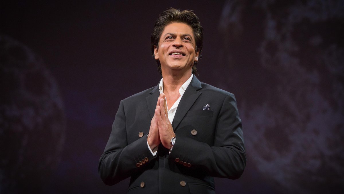 TEDTalks's tweet photo. Shah Rukh Khan: Thoughts on humanity, fame and love. https://t.co/VvC9qZDBEd @iamsrk @StarPlus https://t.co/LIMzjWrrTF
