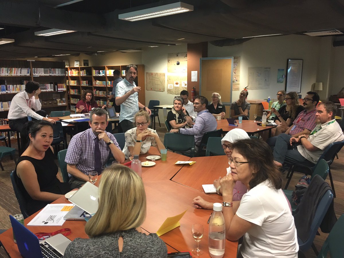 CMMorton's tweet photo. Fun sharing and collaborating @CIS_Lakeside with the @ATMMathematics crew @Saspillaga2016 @KendraJones79 #conceptbasedmaths https://t.co/3jly2NuJnk