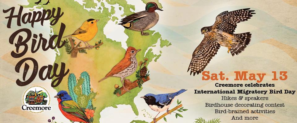Community Event! Head to <a href="/CreemoreOntario/">Creemore, Ontario</a> this Saturday to celebrate International Migratory Bird Day. Learn more: experiencecreemore.com/event/happy-bi…
