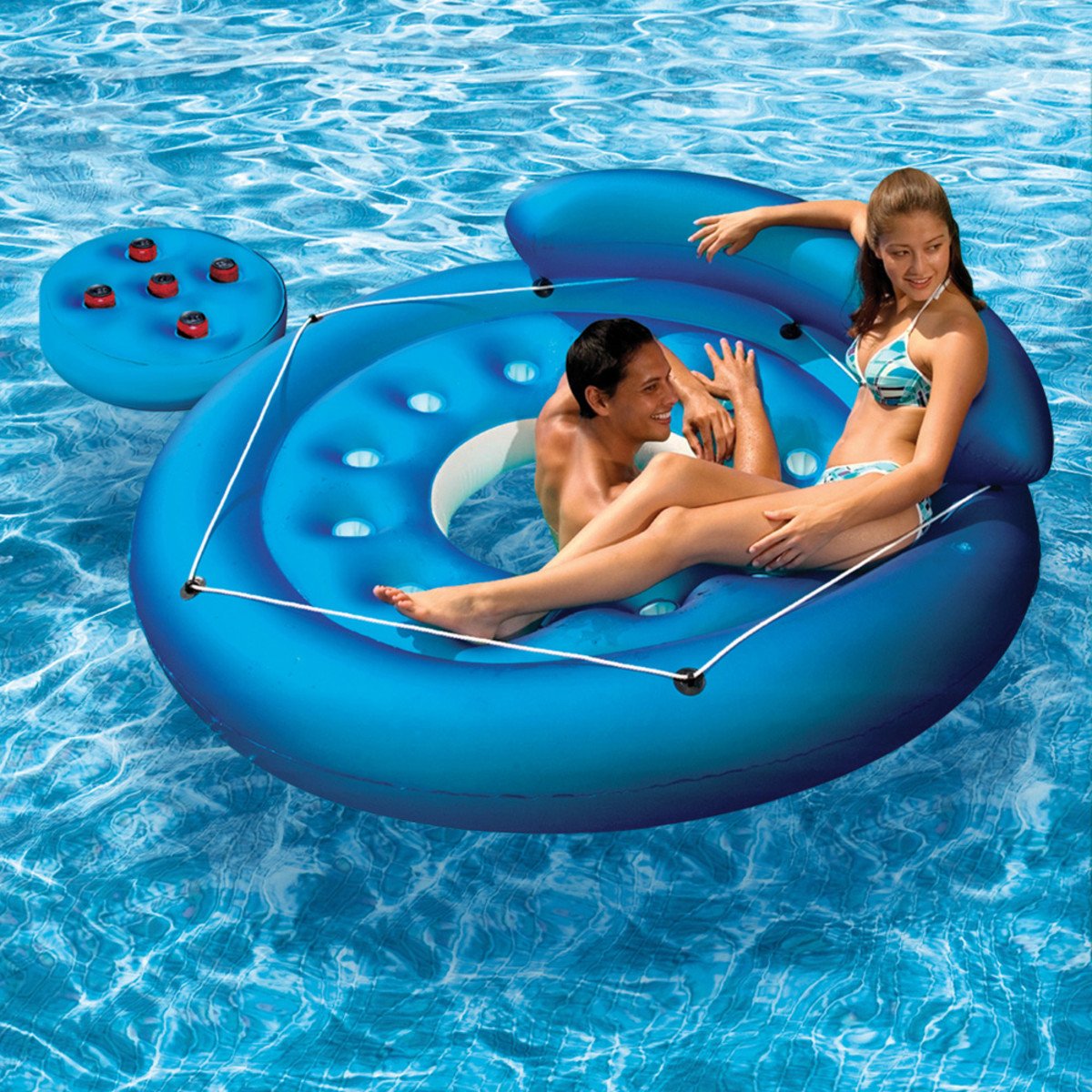 SplashCenter's tweet image. Equip your pool with its very own floating island with the "Poolmaster French Pocket Convertible Island" Pool Float! splashsupercenter.com/Poolmaster-Fre…