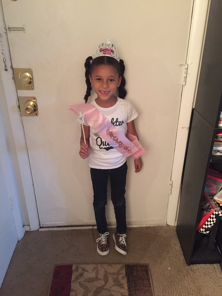 ReeseTrece's tweet photo. The princess turned 6 today, but it really feels like she turned 17 @Theblackgrad #SheBadAsHell #DaughterOfAQueen ๐
๐พ https://t.co/8lcM1d4BRj