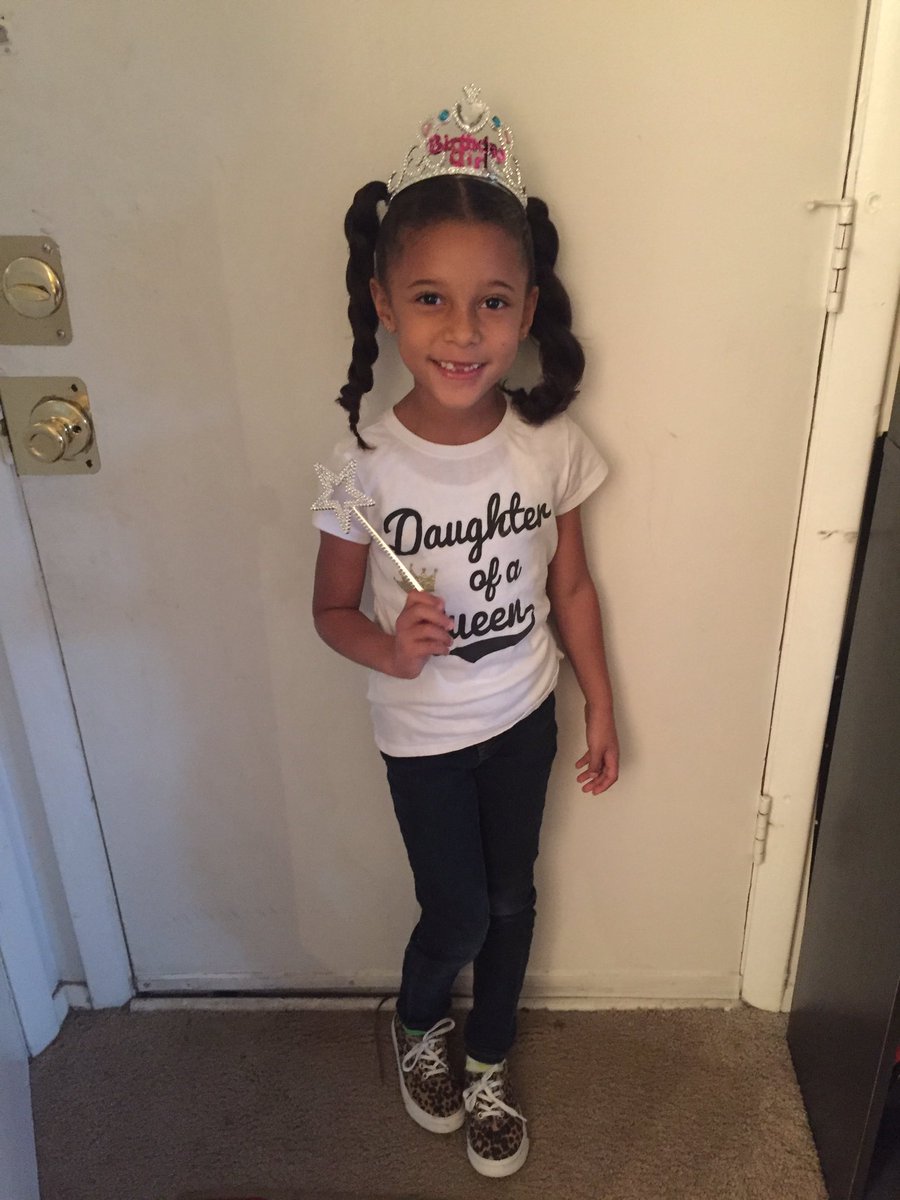 ReeseTrece's tweet photo. The princess turned 6 today, but it really feels like she turned 17 @Theblackgrad #SheBadAsHell #DaughterOfAQueen ๐
๐พ https://t.co/8lcM1d4BRj