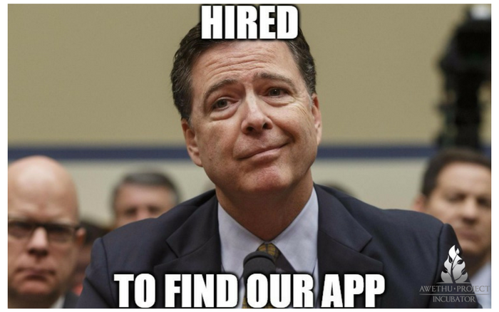 AwethuProject's tweet photo. Entrepreneurship is about seizing opportunities, @JamesComeyFBI can you help us #FindOurApp at @GooglePlay? #FreeOurApp https://t.co/kIJsKU8GSJ