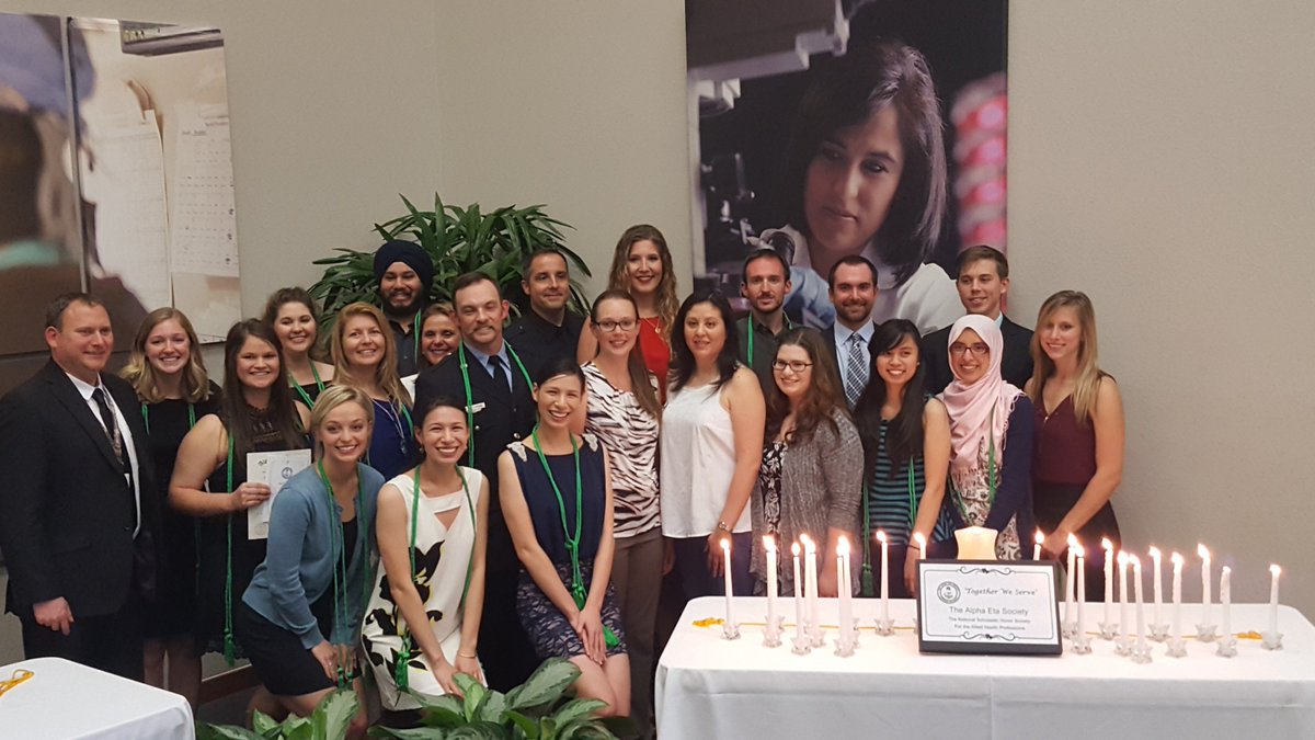 UTHealthSA_SHP's tweet photo. Proud of our @UTHSA_SHP students and faculty member who were inducted into Alpha Eta, the national Allied Health honor society Congrats https://t.co/c5vIeO5d3F