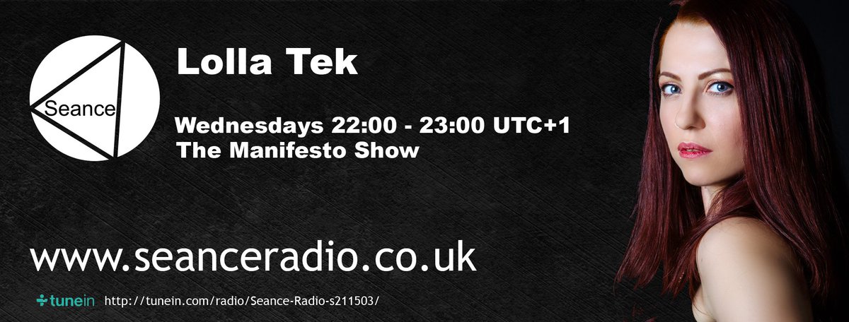 #UpNext at 15:00 UTC+1: <a href="/LollaTek/">Lolla Tek</a>   seanceradio.co.uk/artist/lolla-t…... #seanceradio