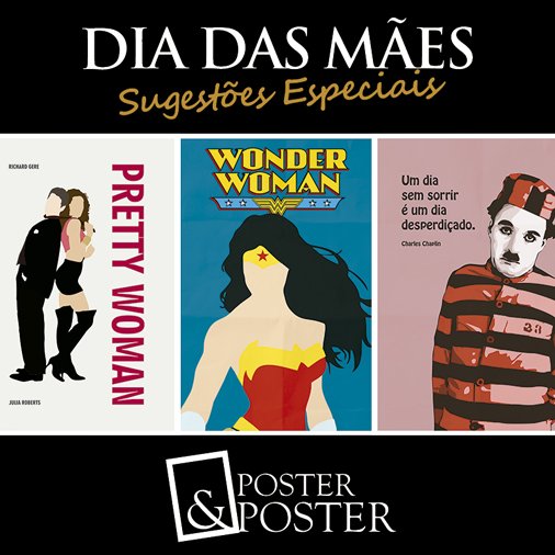 postereposter's tweet image. Demonstre seu amor 😍por sua mãe de forma original e diferente: dê pôster de presente ! 🎁#diadasmaes #postermaníacos #maedenerd #maegeek