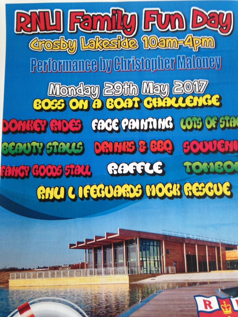 Catch me at the <a href="/RNLILiverpool/">RNLI Liverpool</a> fun day on May 29th from 12.30pm I'll attending! Come say hello xx 😊👊 @KrystalPR_