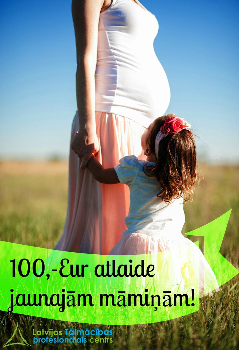 Maijs ir māmiņu mēnesis.LTPC aicina māmiņas ar bērniem līdz trīs gadu  vecumam,iegūt profesiju ar 100,- Eur atlaidi no pilnas mācību maksas.