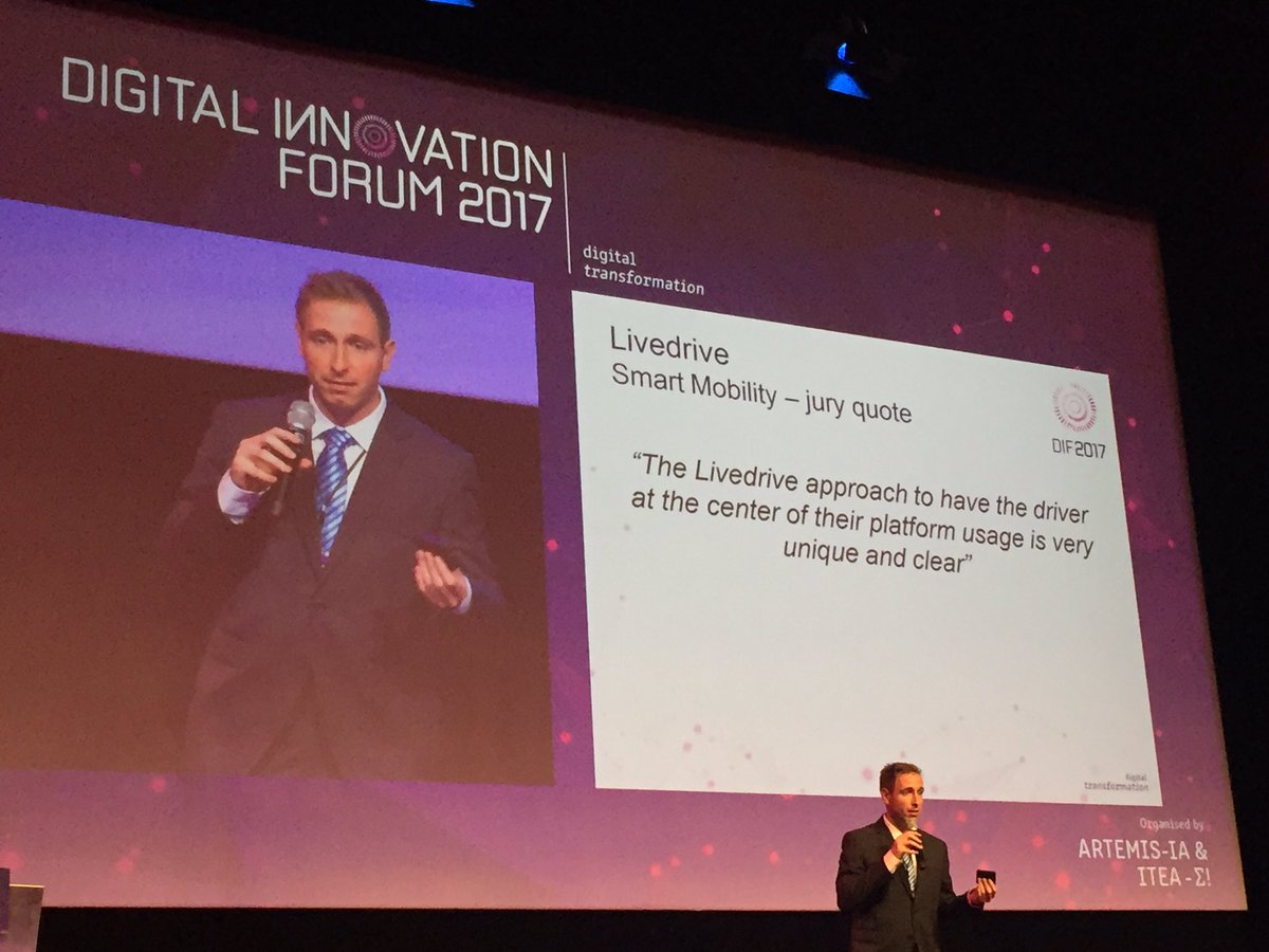 'The livedrive approach to have the driver at the centre of their platform usage is very unique and clear' - says the SmartMobility jury