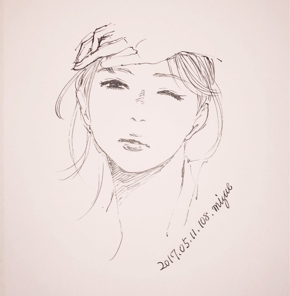今日の5分スケッチ
Today's 5 minutes sketch

2017年-108枚目

#5分スケッチ
#5minutessketch 