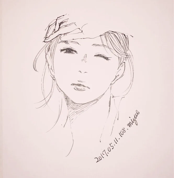 今日の5分スケッチ
Today's 5 minutes sketch

2017年-108枚目

#5分スケッチ
#5minutessketch 